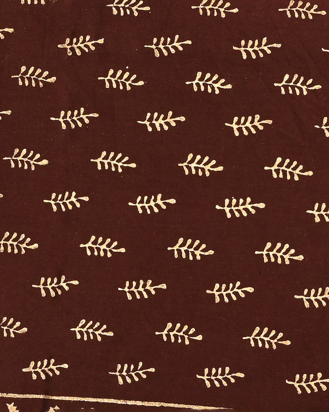 Exclusive Brown Cotton Suit With Mulmul Dupatta  EACOTMU56