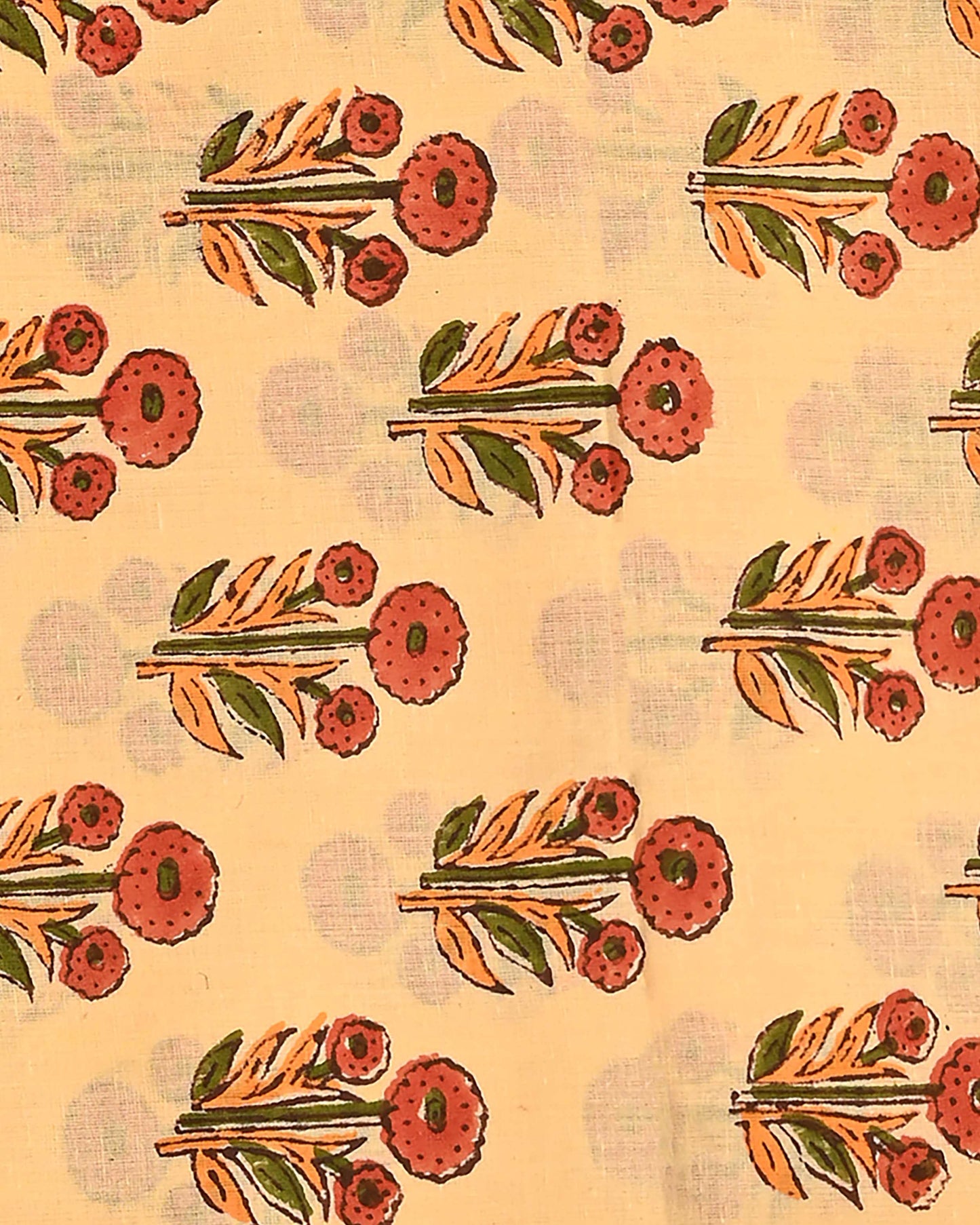 Premium Peach Cotton Suit With Kota Dupatta EACOTKO27