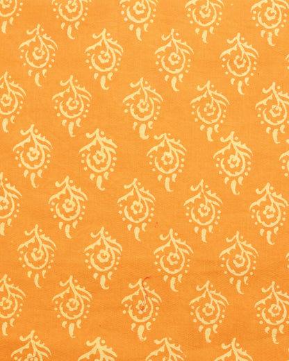 Hand Block Print Cotton Suit Sets With Kota Doria Dupatta (BSCOTKO07)