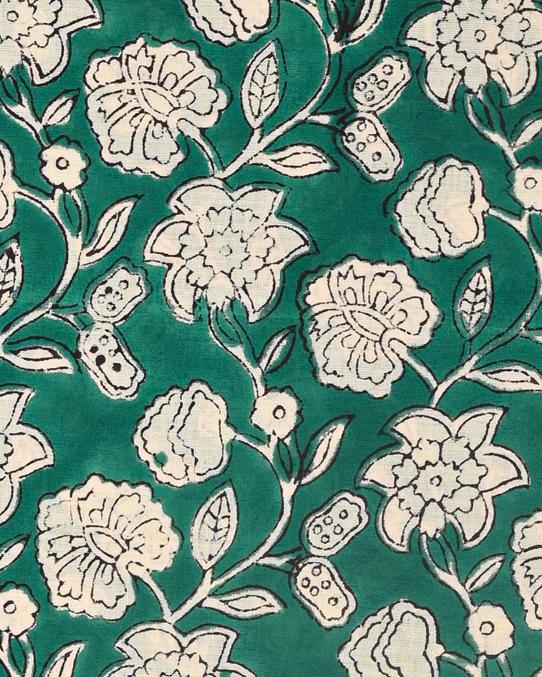 Premium Sanganeri Printed Cotton Suit With Chiffon Dupatta (BSCOTCH55)