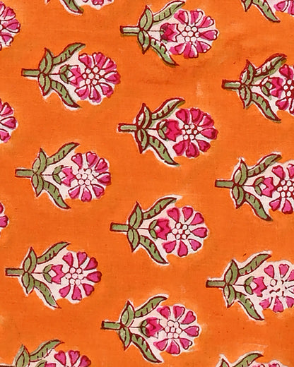 Premium Sanganeri Printed Cotton Suit Top And Bottom Set (BSTB81)