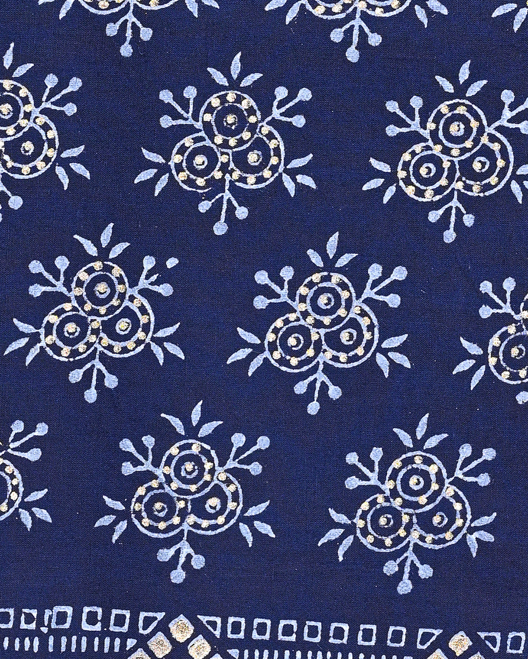 New Elegant Hand Block Print Cotton Suit Top And Bottom Set (BSTB104)