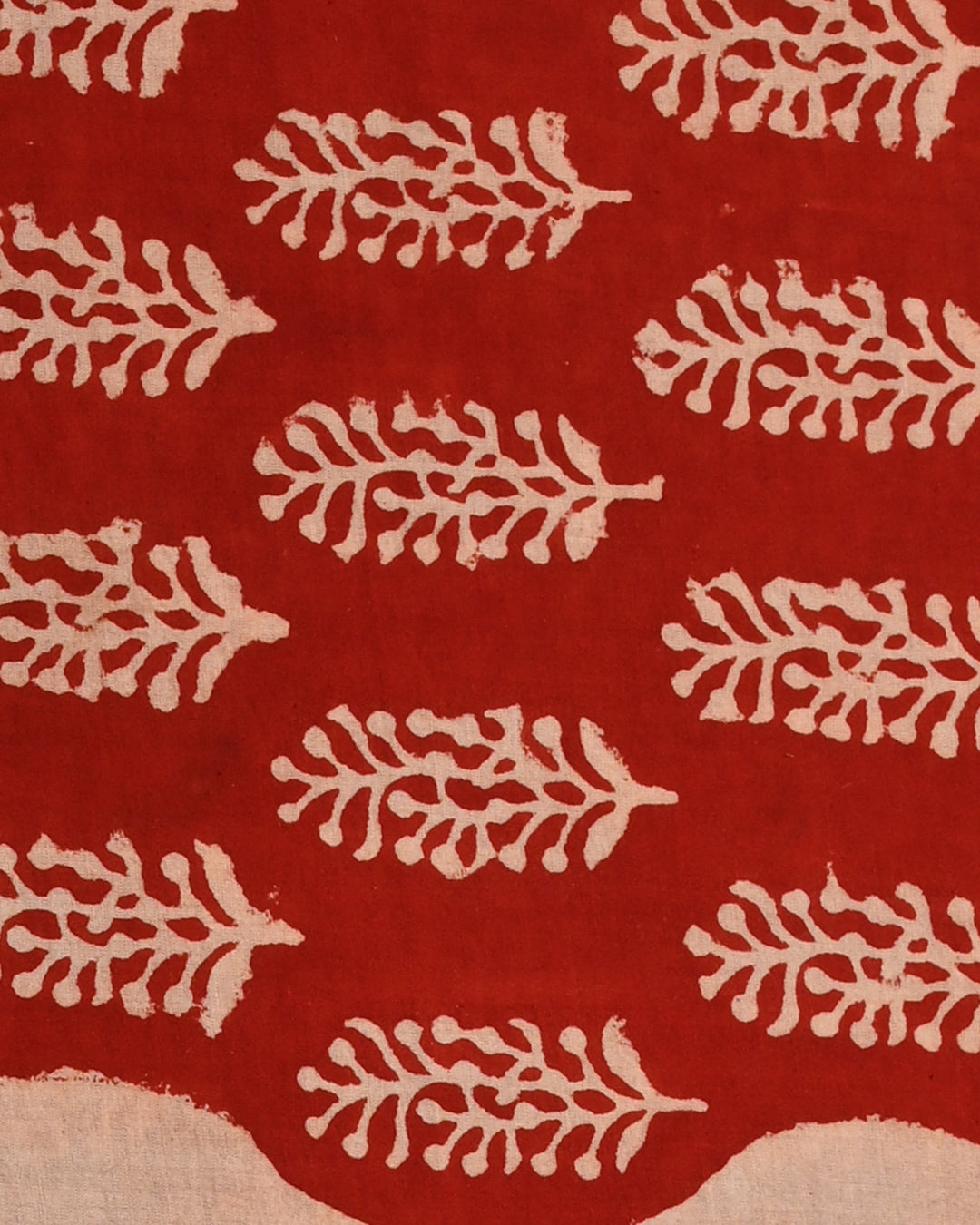 Exclusive Red Bagru Print Cotton Sets With Chiffon Dupatta (COCOTCH03)